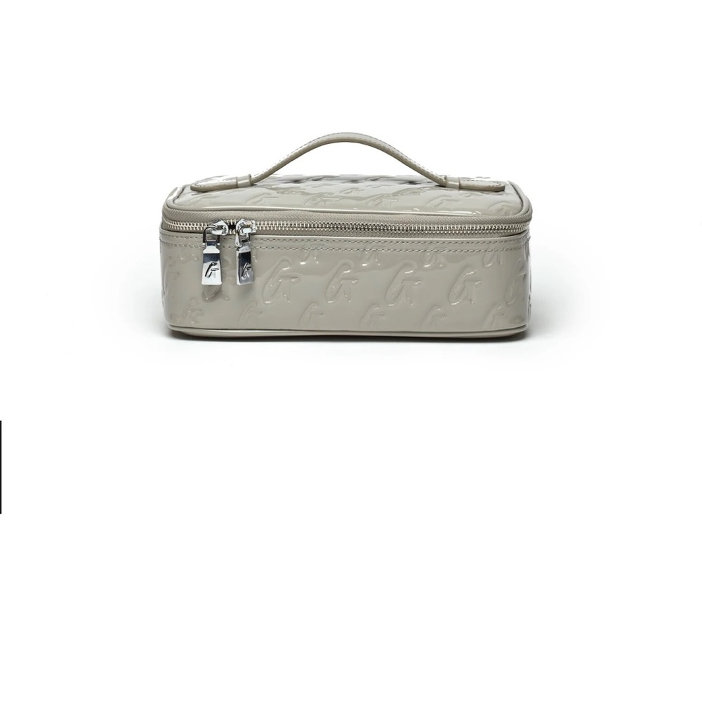 Glam-Aholic Lifestyle Medium Monogram Toiletry Bag (Gray)
